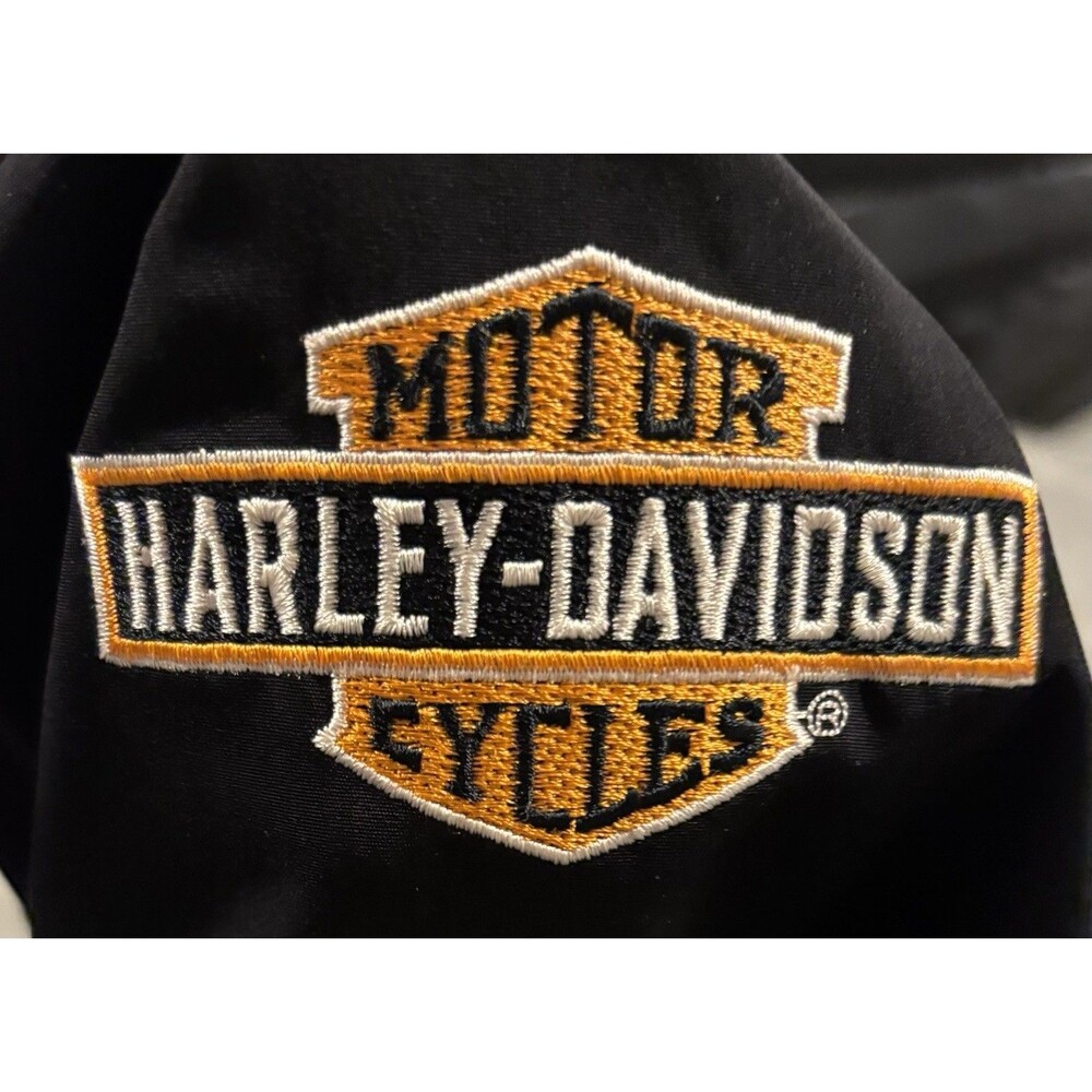 Vintage Harley Davidson National Road Race Championship Button Shirt Mens XL - Picture 5 of 8
